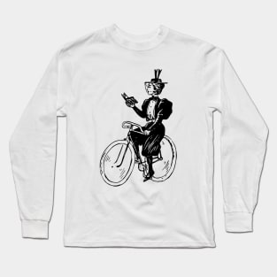 Vintage Female Cyclists Long Sleeve T-Shirt